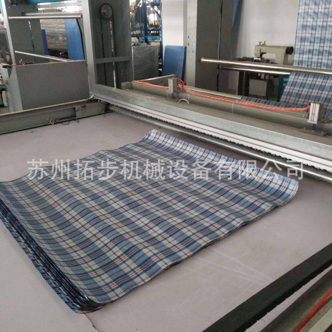 厂家直销河北沙发桌布门帘布料电热横切机窗帘彩旗定位裁片机