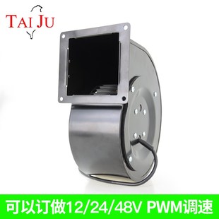 059 SWQ140 PWM调速 直流鼓风机 台湾三巨小型工频离心风机24V