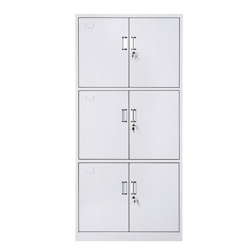 通三节文件柜A4档案资料收纳整理柜带锁财务凭证柜办公票据铁皮柜