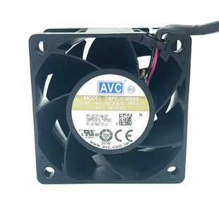 AVC 0.87A DBPE0638B8S 48V 6038双滚珠变频器散热风扇 原装