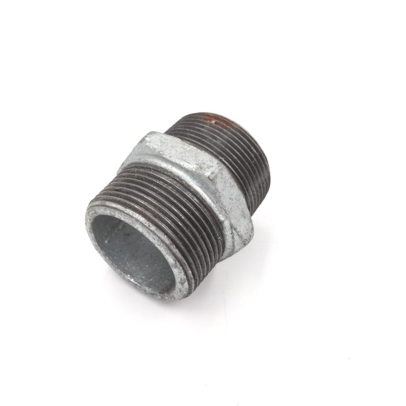 镀锌内接 水管外牙接头外丝接头六角内接头水管镀锌配件水管接头