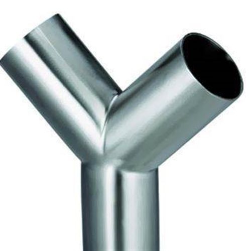 正304卫生级Y型三通/焊接三通/镜面焊接/不锈钢管件/Y型三通/三通