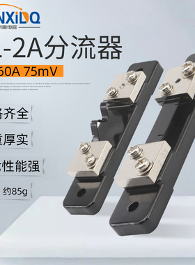 直流电流表外附FL-2分流器A级国标10A15A30A40A50A60A 75mV 0.5级