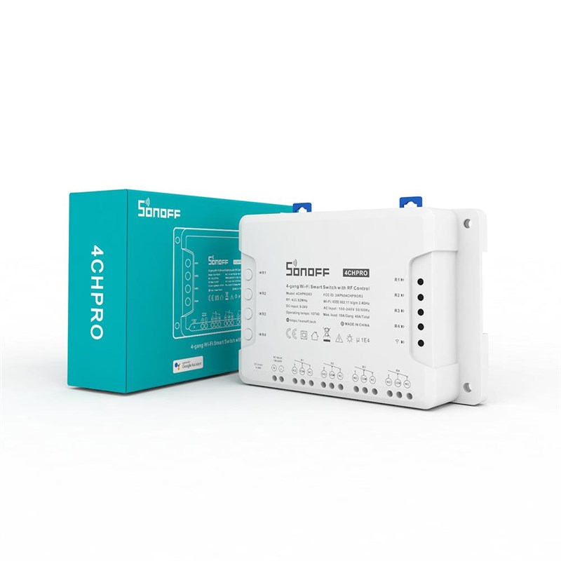 SONOFF 4CHPROR3智能4路开关带RF 433Mhz射频 易微联WIFI遥控开关