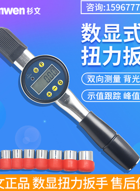 TLS数显表盘扭力扳手预置式扭矩扳手带声光报警双向测试力矩扳手