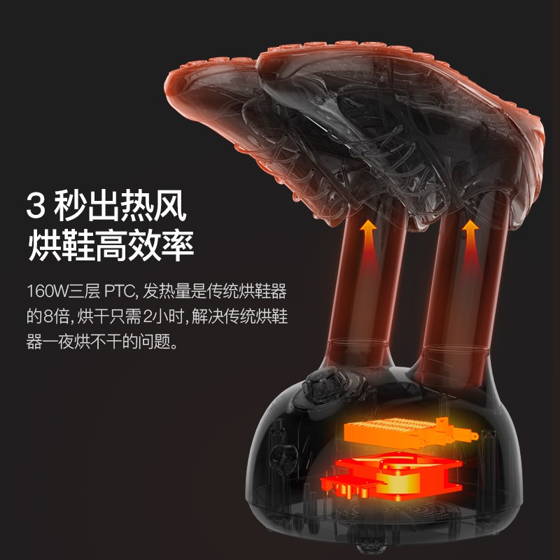 中联烘鞋器除臭家用鞋子烘干器干鞋器烤鞋暖鞋哄鞋烘鞋机神器