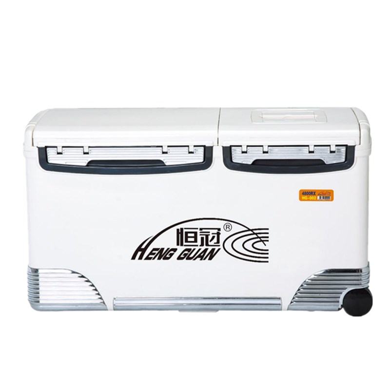 恒冠海钓箱002 48升船用车载保温箱户外冷藏冰箱台钓箱垂钓鱼箱
