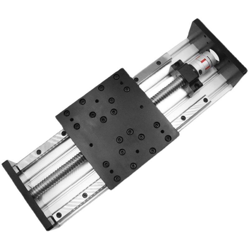 重型滑台双线轨滚珠丝杆直线导轨超大负载数控十字模组精密工作台