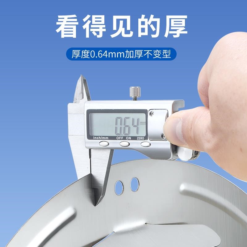 空调外机导风f板挡风板防直吹改出风口加厚不锈钢改风向百叶导流