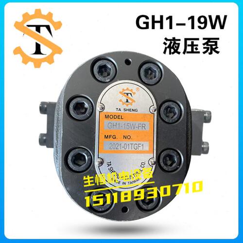 台湾TA SHENG齿轮泵GH1-19W GH1- 07 10  15C 15W 19W-LR FR