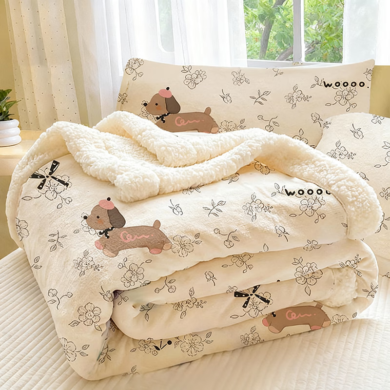 双面绒毛毯午睡盖毯办公室牛奶绒空调毯沙发毯羊羔绒加厚学生宿舍,床上用品,休闲毯/毛毯/绒毯,淘宝优惠券,粉丝福利购,淘宝优惠卷