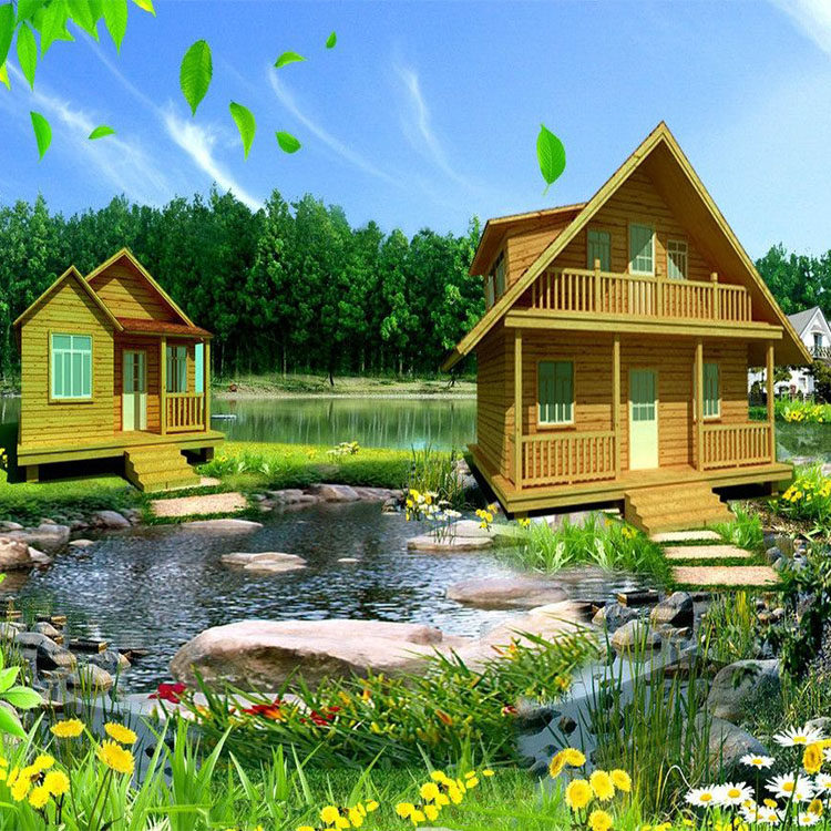 户外防腐木木屋/活动小木房/移动售货亭/花园凉亭/木别墅