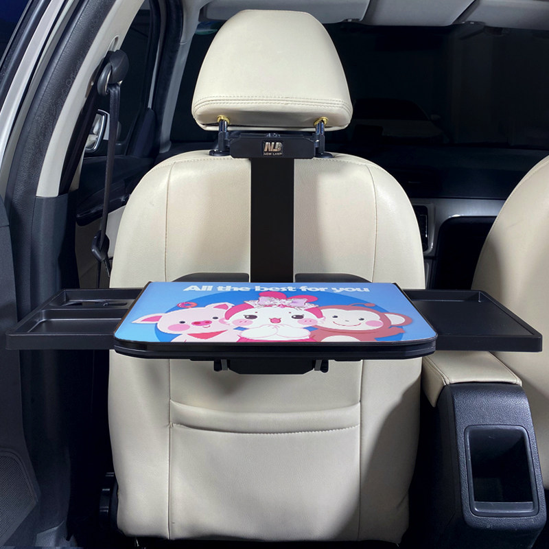 汽车后排小桌板车用桌子车载餐桌车内后座吃饭车上写字写作业神器