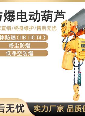 环链防爆电动葫芦220v380v葫芦提升机1吨2吨3吨5吨10吨防爆葫芦吊
