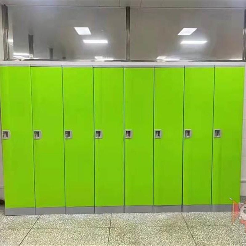 身房包衣柜单门宿舍堂彩色六门防水工澡厂更衣柜塑料存柜九门健带
