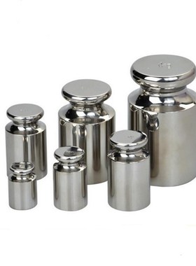 M级标准砝码配重块砝码天平10g20g50g100g200g500g校准不锈钢砝码