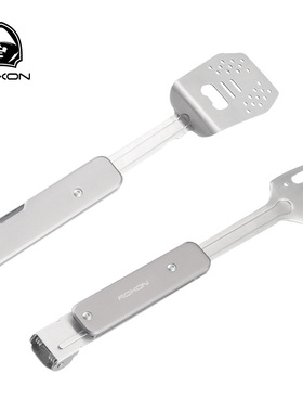 ROXON洛森S602多功能餐具户外露营烧烤夹子不锈钢四合一组合餐具