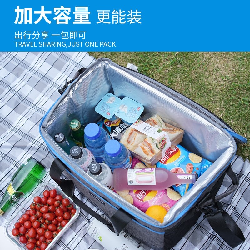 手提保温包户外保温箱冷藏箱便携式药品冰袋上班储奶冰包加厚铝箔