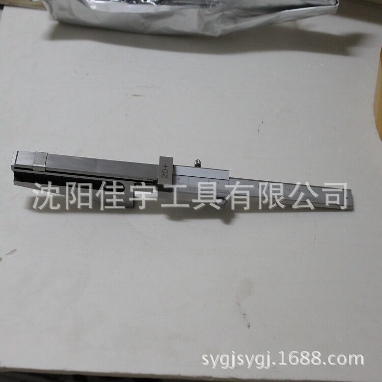 厂家供应楔形塞尺 游标斜尺0.3-40分度值0.01mm深度间隙尺量具图片