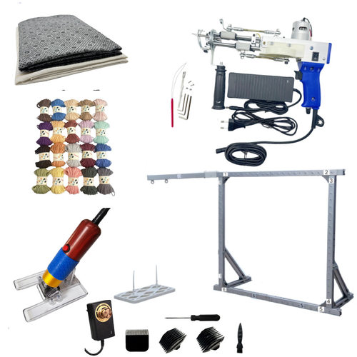 手持地毯织枪电枪二合一厂家批发tufting gun kit 簇绒枪套装