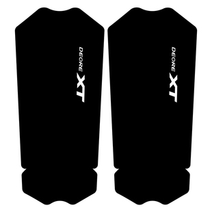 山地自行车XT曲柄保护贴纸M8100曲柄牙盘改色个性涂装防刮蹭防水