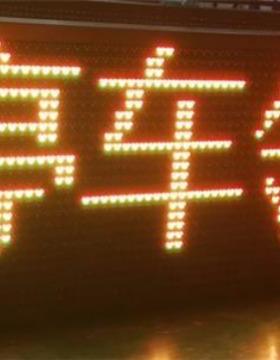 户外双色显示屏LEDP25标准箱体（）