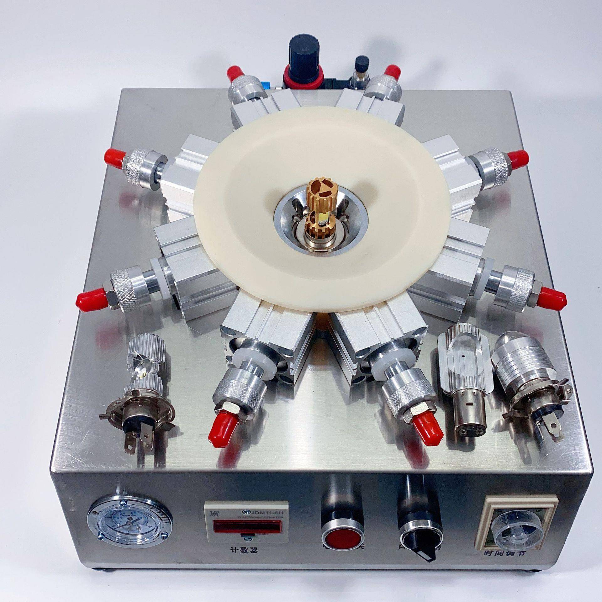 h4P15DBA20D摩托车灯电动车灯生产设备打点机各种型号