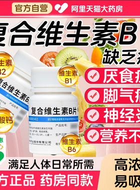 复合维生素b族otc100片维生素b6维生素b2儿童成人vb维福佳药片JR