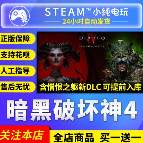 steam正版 暗黑破坏神4 Diablo?IV 国区礼物激活 暗黑4憎恨之躯