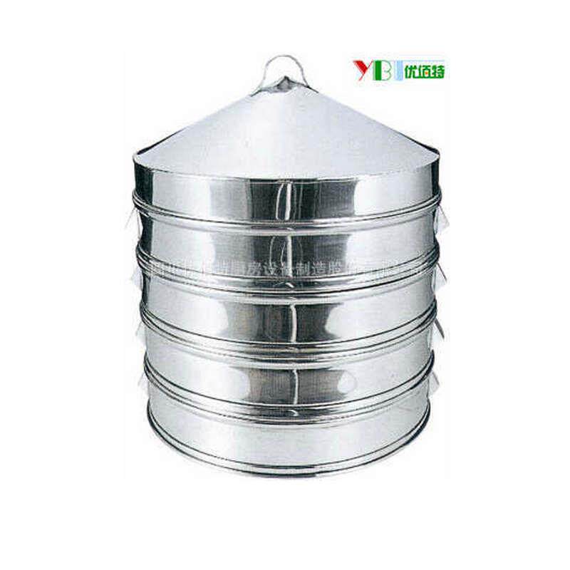 无磁冲孔加厚不锈钢大蒸笼包子蒸格蒸包笼蒸屉蒸锅笼屉