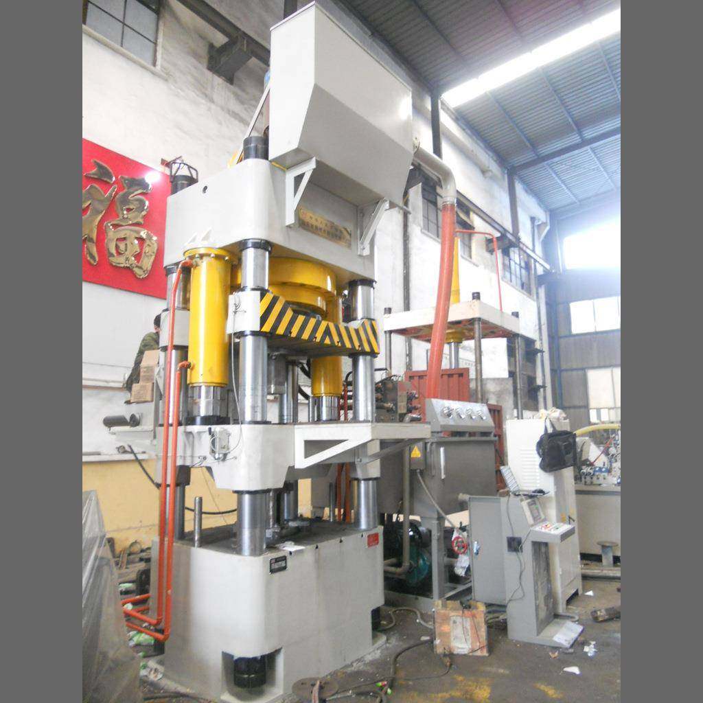 厂家直销四柱式液压机PLC全自动含移动台自动进料油压液压机床