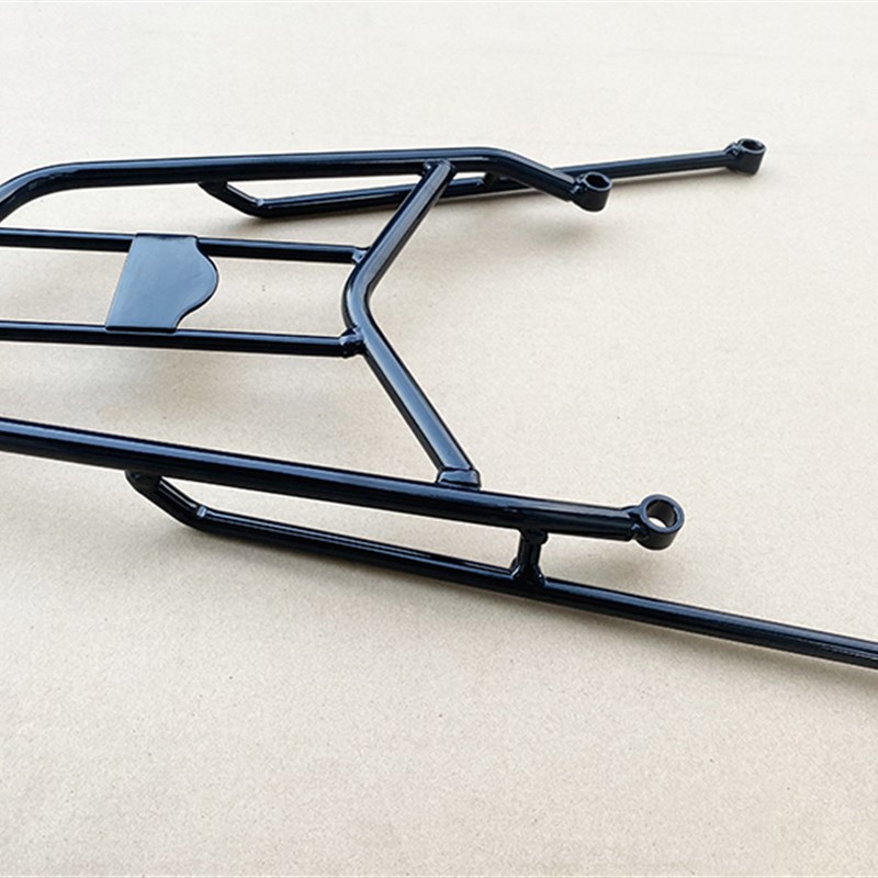 适用五羊本田NX125实心后货架尾箱架扶手WH125T-9D睿致行李架尾翼