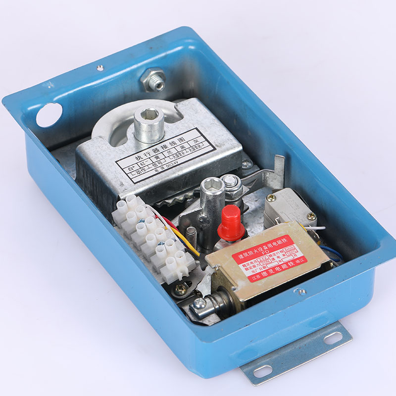 远控钢丝绳排烟口拉线执行器面板常闭正压送风口防火远程控制机构