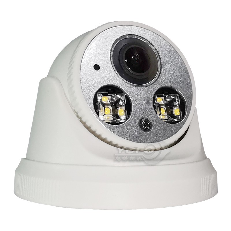 悠锋高清全景同轴摄像机红外夜视模拟广角摄像头AHD 5MP监控器BNC