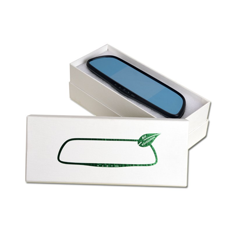 汽车用除颗粒物除甲醛带行车记录仪防眩目车载负氧离子空气净化器