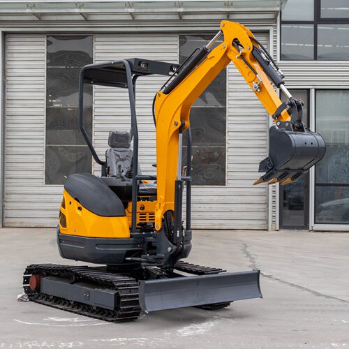 出口加拿大小型挖掘机 Hydraulic excavator HT25无尾农用挖掘机