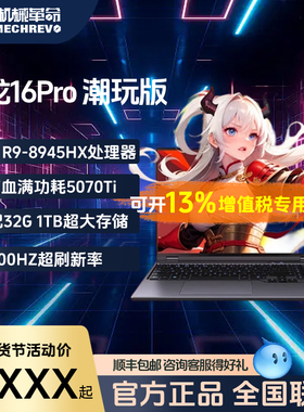 机械革命25年新款蛟龙16Pro/极光X潮玩版RTX5070ti游戏笔记本电脑