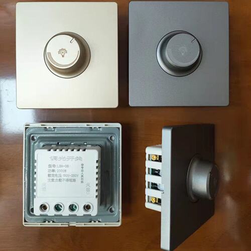 大功率调光开 ??关面板 2000W调光开 ??关调光器 咖啡厅灯光亮度