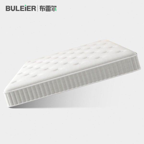 布雷尔记忆棉乳胶床垫席梦思1.8米独立袋装精钢弹簧床垫 8021#
