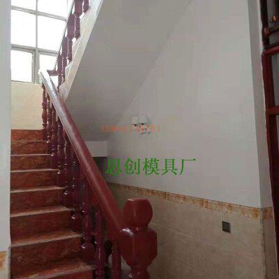 罗马柱磨具现浇楼梯扶手模具水泥欧式阳台栏杆楼梯护栏塑料