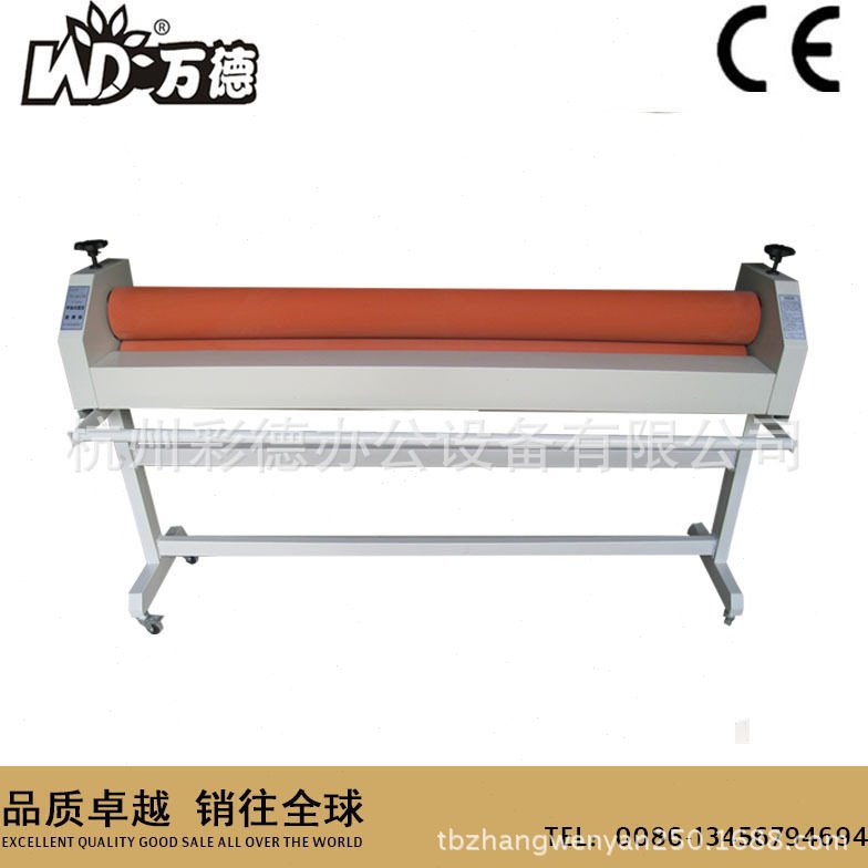 1.6米手动冷裱机胶辊加重直径150MM覆膜宽度1580mm