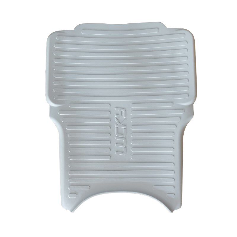 适用极核电动车MO1i脚垫电自MO1i橡胶脚垫踏板原色脚踏垫改装配件