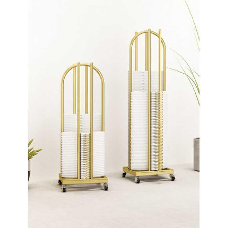 衣架收纳架服装店放衣撑的架子女装裤架收纳车整理神器展示落地