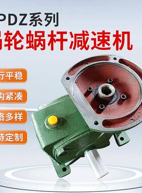 变速机立式蜗轮蜗杆减速机wpdz小型传动变速箱单级减速器