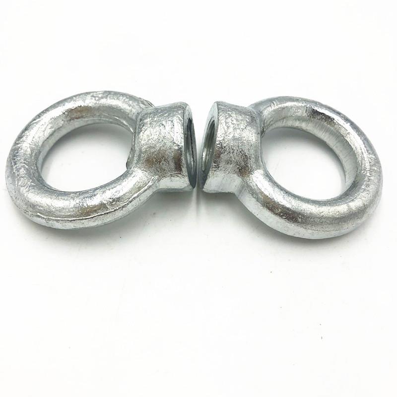 大量镀锌吊环螺母国标非标吊母圆环螺帽M4M5M6M8M10M12M14