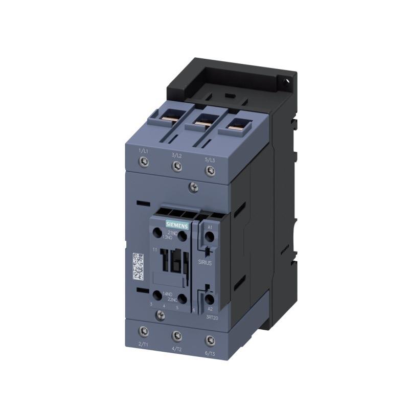 功率接触器AC-3e/AC-3110A55kW/400V辅助触头3RT2047-1A