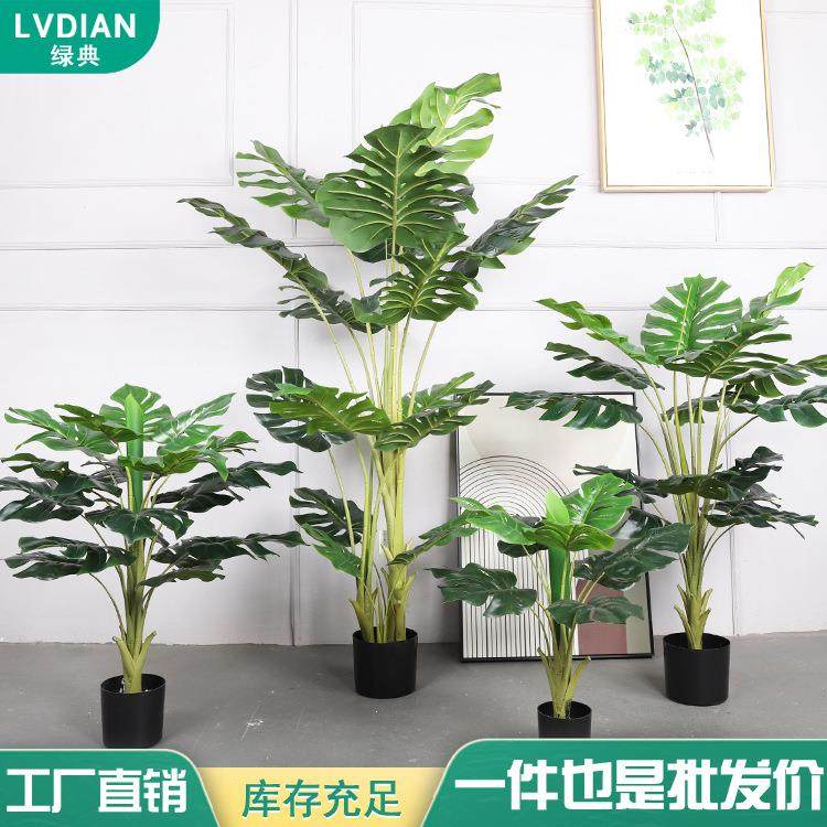 大型仿真龟背树盆栽绿植龟背竹假树橱窗装饰假人造树真,鲜花速递/花卉仿真/绿植园艺,割草机/草坪机,淘宝优惠券,粉丝福利购,淘宝优惠卷