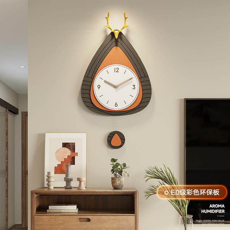 2022新款网红挂钟客厅现代简约钟表家用时尚轻奢时钟挂墙创意挂表