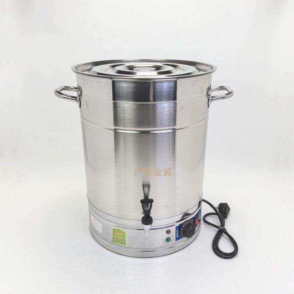 商用大容量304不锈钢电热开水桶汤桶烧水桶特厚热水桶保温煲汤桶