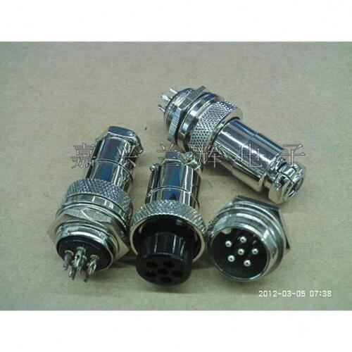 重强GX20-6P 6芯航空插头 连接器 M20 19M-6A/6B